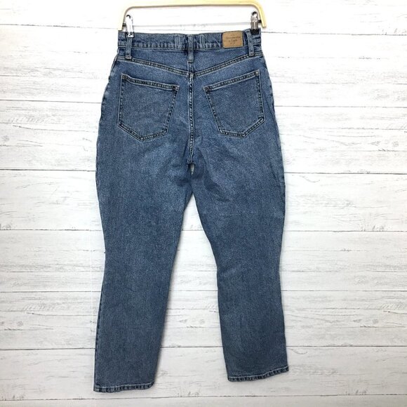 Abercrombie & Fitch Womens Jeans 90's Straight Ultra High Curvy Rise 4 length 28 - Picture 9 of 10
